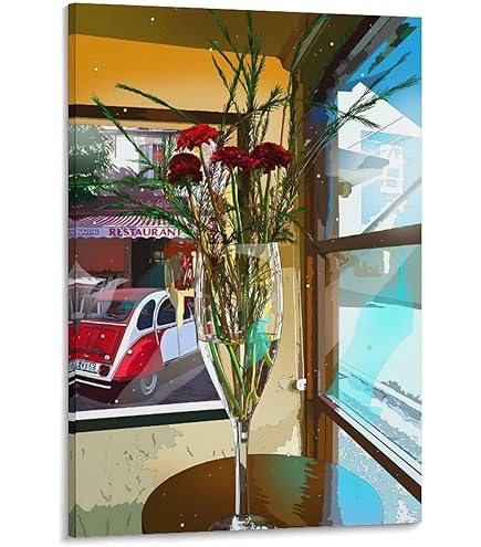 Amazon.co.jp: 鈴木英人《プロビンスタウン ハウス2》ポスター アート